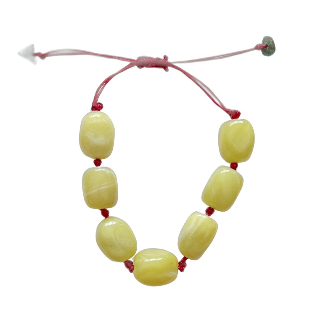 Yellow Jade Wellness Bracelet